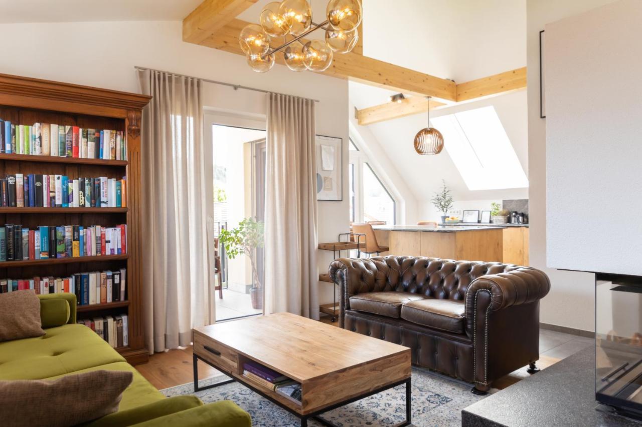 Design Wohnung 'Eiche' Auf Dem Bodanrueck Radolfzell am Bodensee Exteriör bild