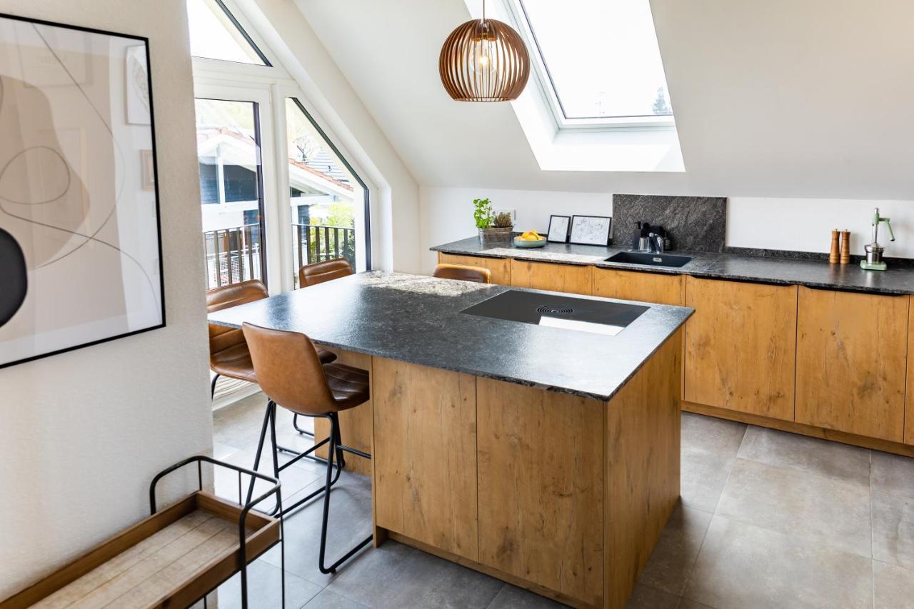Design Wohnung 'Eiche' Auf Dem Bodanrueck Radolfzell am Bodensee Exteriör bild
